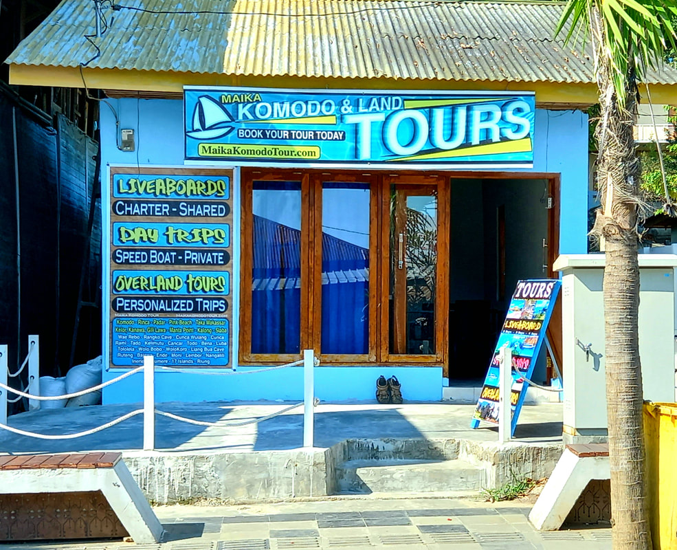 Maika科莫多旅游与潜水办公室位于Labuan Bajo。